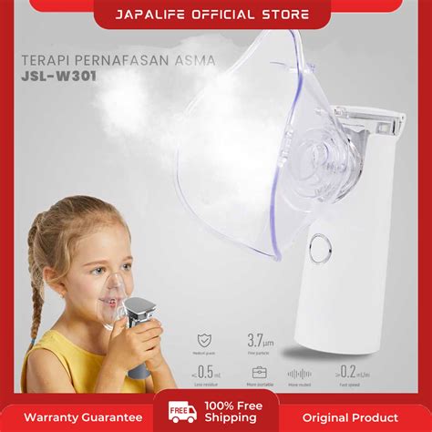 Jual Japalife Mesh Nebulizer Portable Alat Inhalasi Terapi Pernafasan