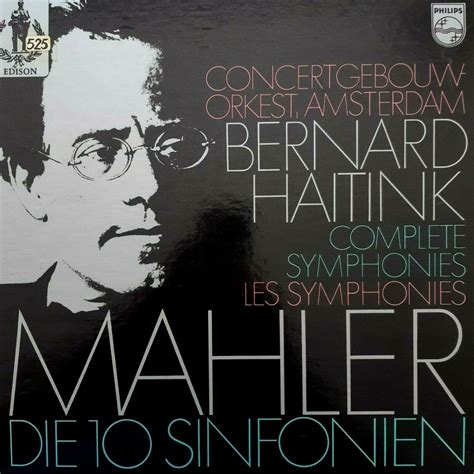 Popsike Mahler Complete Symphonies Bernard Haitink Near