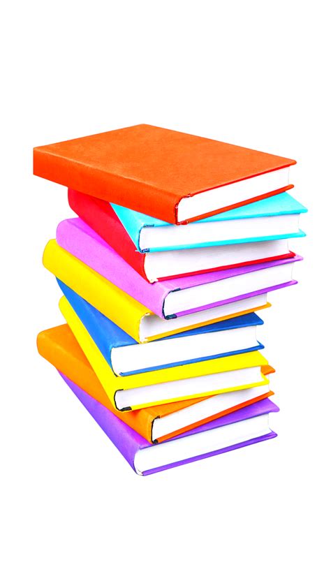 Book Pile Png