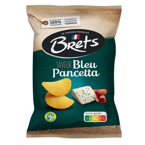 Chips Brets saveur Bleu Pancetta Brets Le chipsier français