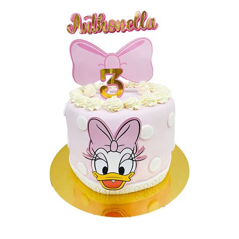 Torta Sabor Naranja Con Arequipe Daisy Globos Flores Y Fiestas