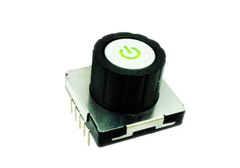 Rotary Switch With Centre Push Button RJS Electronics Ltd