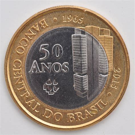 Moeda 1 Real 50 Anos Banco Central Do Brasil