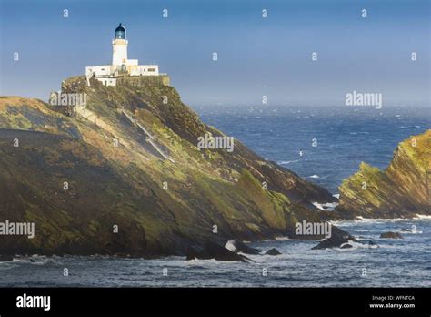 Muckle Flugga Lighthouse Unst Shetland Hi Res Stock Photography And