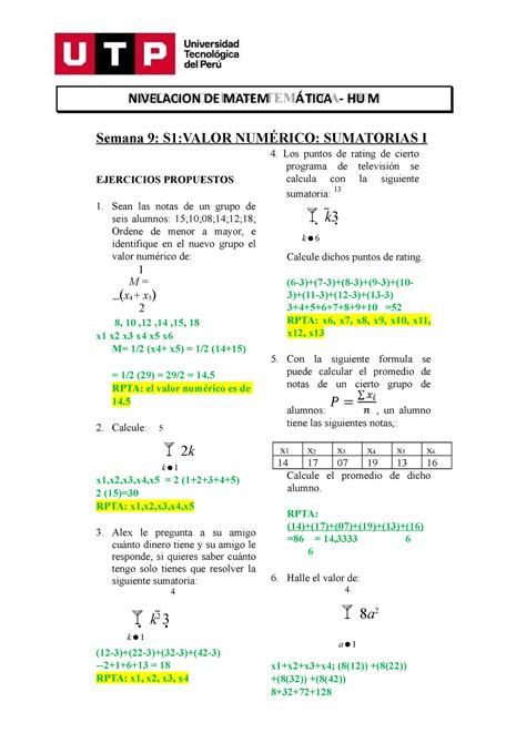 Cuestionario Semana Nivelacion De Matematicas Studocu Hot Sex Picture