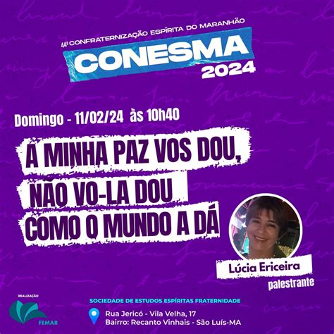 CONESMA 2024 conheça os palestrantes e as temáticas do encontro FEMAR