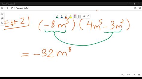 Multiplicación de polinomios Monomio por Binomio YouTube