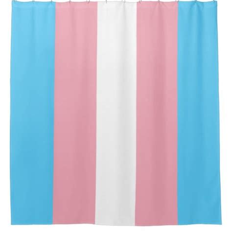 Transgender Pride Flag Shower Curtain Zazzle