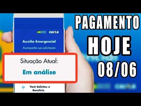 Auxilio Emergencial EM ANÁLISE Terá 1ª Parcela Paga HOJE 08 06 YouTube