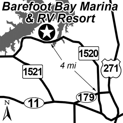 Barefoot Resort Map