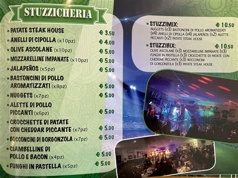 Menu Da Tiki Taka Pub And Bar Monfalcone