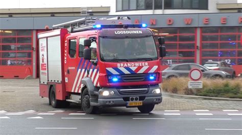 Luchthoorn Compilatie Brandweer Ambulances Met Spoed In Den Haag