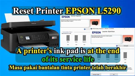 Cara Reset Printer Epson L A Printer S Ink Pad Is At The End Of