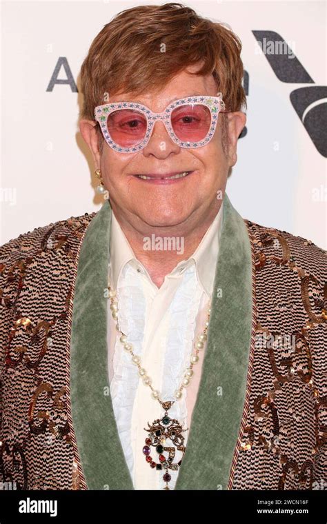 January 15th 2024 Sir Elton John Achieves Elite Egot Status After Winning An Emmy Award For His