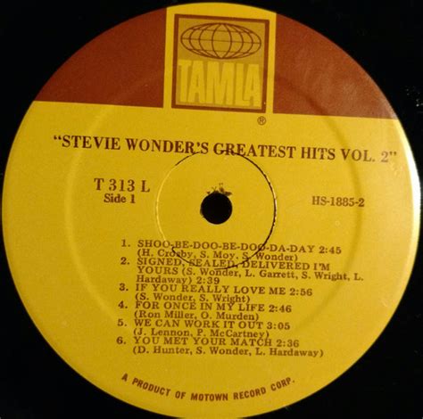 STEVIE WONDER STEVIE WONDERS GREATEST HITS VOL 2 America Dvd