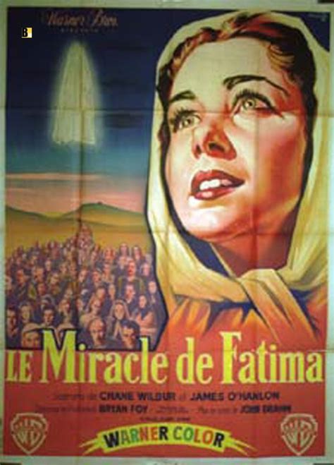 "NOSTRA SIGNORA DI FATIMA " MOVIE POSTER - "THE MIRACLE OF OUR LADY OF FATIMA" MOVIE POSTER