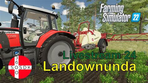 Dansk Farming Simulator Live Landownunda Del Youtube