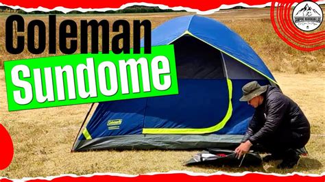 Carpa Coleman Sundome Cu L Carpa Comprar Para Acampar Youtube