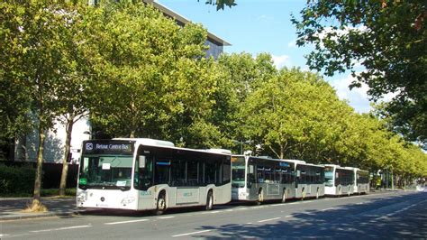 Kickdown Mercedes Benz Citaro C N Navette Rer A Youtube