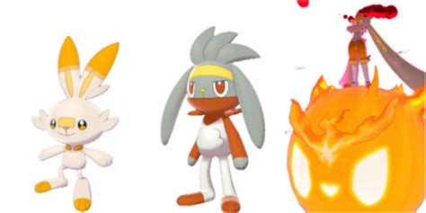 Pokemon Sword And Shield Scorbunny Evolution Bundle 6iv Ev Trained