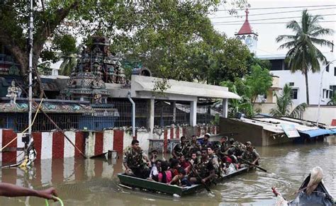 Declare Chennai Rain as 'National Disaster': Congress to Government