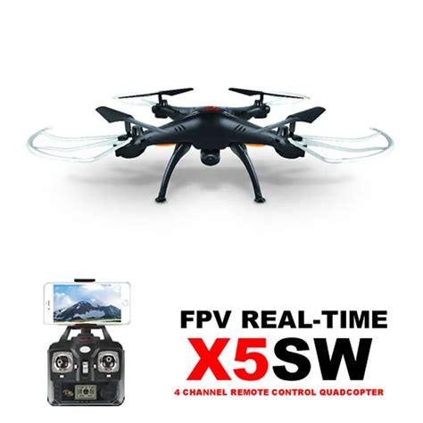 SYMA X5SW FPV With 2 MP Camera WIFI RC Drone FPV Quadcopter 2 4G 6 Axis