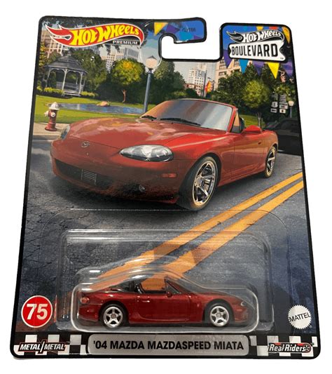 Hot Wheels Premium Boulevard Mazda Mazdaspeed Miata Hot