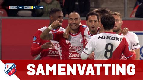 Samenvatting Fc Utrecht Az Youtube