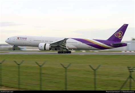 Aircraft Photo Of Hs Tkx Boeing D Er Thai Airways