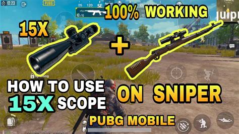 Pubg Mobile X Scope Secret Trick Convert X Scope To X X