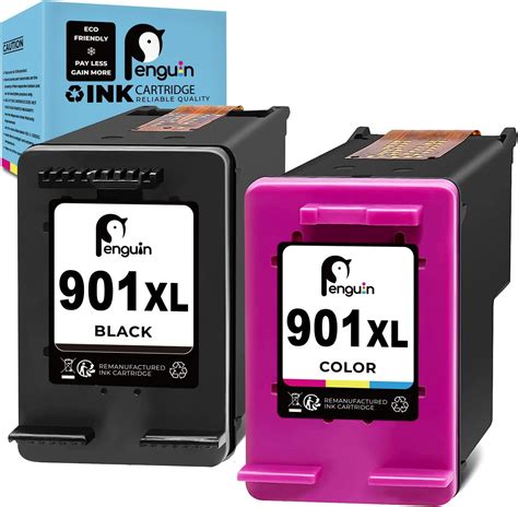 901XL Penguin Remanufactured Printer Ink Cartridge Replacement For HP