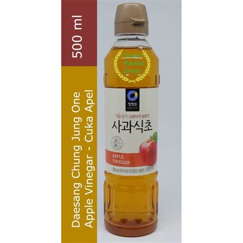 Jual Daesang Chung Jung One Apple Vinegar Cuka Apel Korea