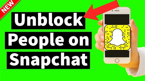 How To Unblock People On Snapchat EASY WAY YouTube