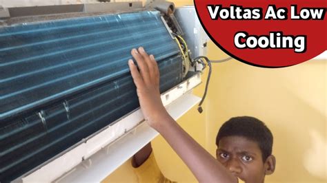 Voltas Ac Cooling Problem Ac Not Cooling YouTube