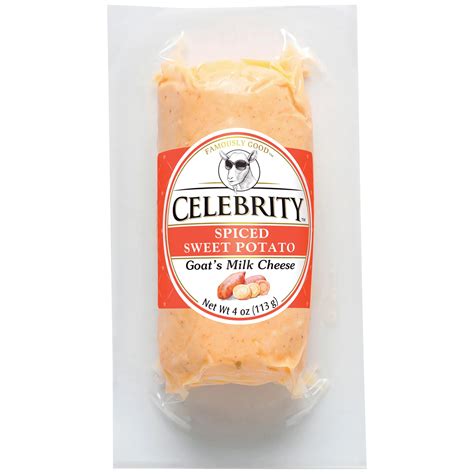celebrity spiced sweet potato goats milk cheese shop cheese