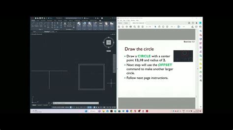 AutoCAD Basic Modifying Commands Trim Extend Offset Tutorial 2 YouTube