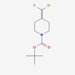 Tert Butyl 4 Bromo Fluoro Methylene Piperidine 1 Carboxylate