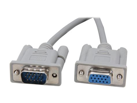 VGA Male-to-VGA Female Grey Cable Ultra Clarity 10 Feet | GW Security