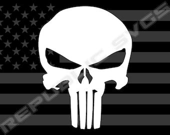 Punisher Skull Live Without Limits Svg Png Ai Eps Etsy