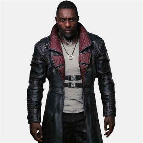 Cyberpunk Phantom Liberty Solomon Reed Black Leather Coat Idris