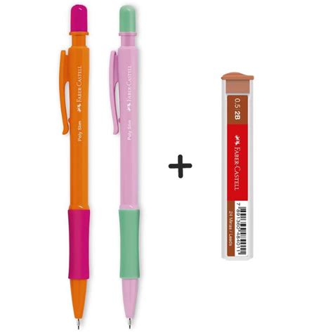 Lapiseira Poly Slim 0 5mm Rosa Roxo FABER CASTELL A Casa Das Artes