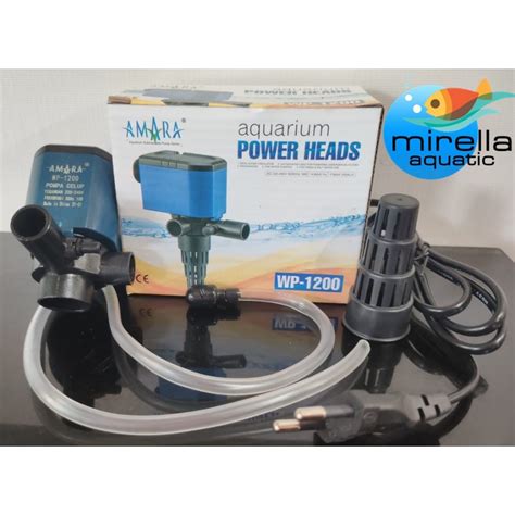 Jual Amara WP 1200 Mesin Pompa Aquarium Power Heads Shopee Indonesia