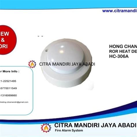 Jual Rate Of Rise Heat Detector Hong Chang HC 306A Jakarta Barat