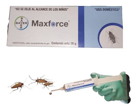 Maxforce Bayer Gr Veneno Para Cucarachas Max Force Env O Gratis