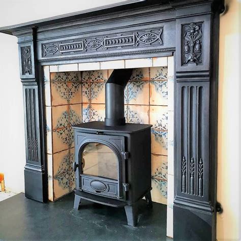 Buy Online New Period Victorian Albert Cast Iron Surround Fireplace