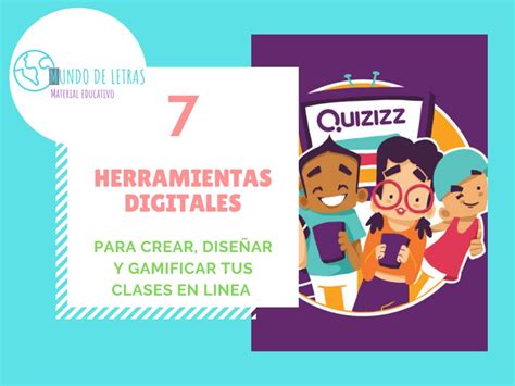 Mundo De Letras Material Educativo 7 Herramientas Digitales Para