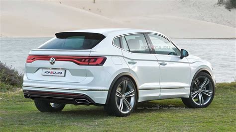 2022 VW Tiguan imagined with coupe influences