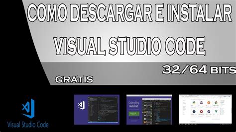 Descargar e Instalar Visual Studio Code 2019 Gratis HD Fácil YouTube