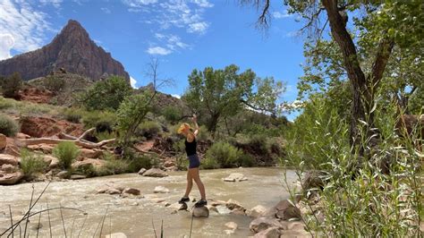 Hiking The Narrows Zion National Park Pov Youtube