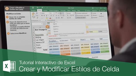 Crear Y Modificar Estilos De Celda CustomGuide